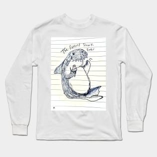 The Fattest Shark Ever Long Sleeve T-Shirt